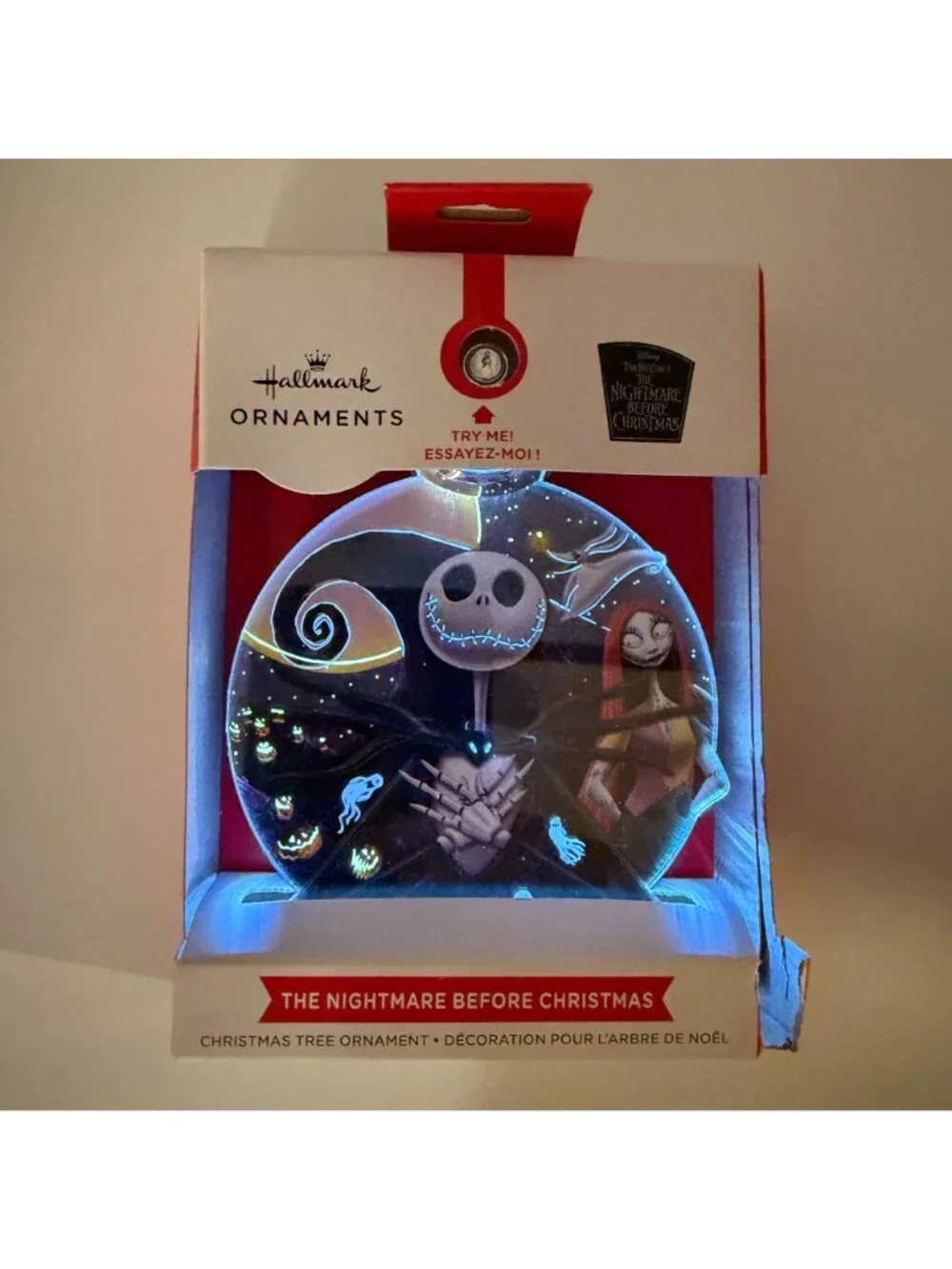 Hallmark Nightmare Before Christmas Ornament Set | Disney NBC